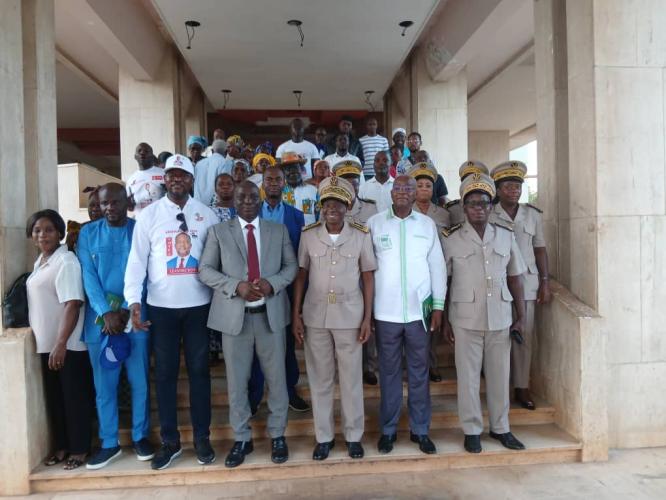 Côte d’Ivoire :  Élections législatives 2025 à  Yamoussoukro / Populations et autorités échangent autour de la paix et de la sécurité du scrutin 